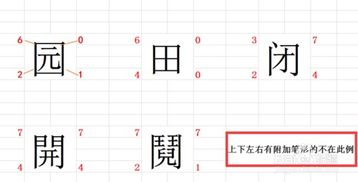 汉字的四角号码表，汉字四角号码查询表