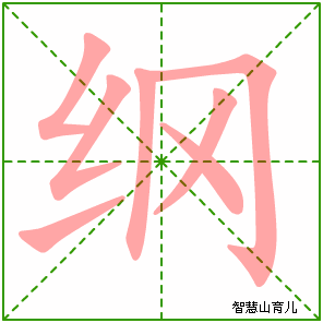 那的笔顺。