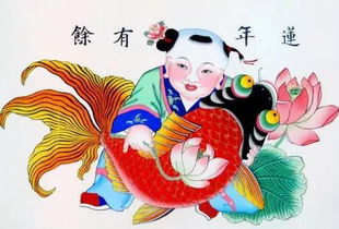 张贴大公鸡的年画的寓意，连年有余年画的寓意