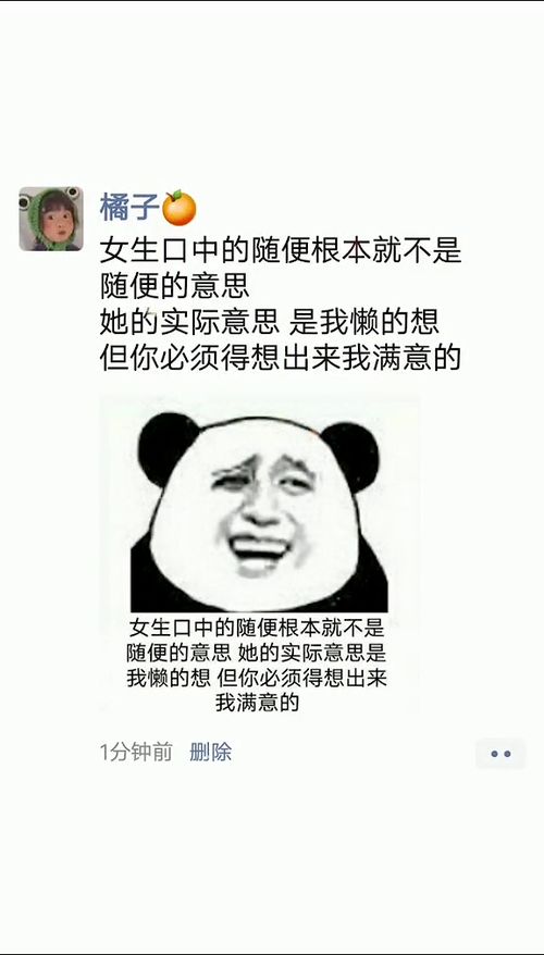 随便的意思