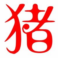 猪字的笔顺