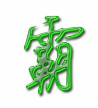 霸字的笔顺