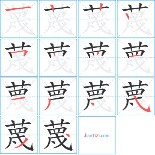 汉字“蔑”是什么意思?蔑字怎么写