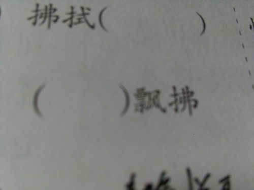 拂拭的意思