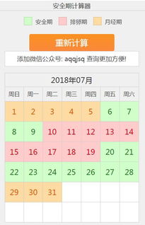 《排卵期计算器》计算方法及相关功能介绍