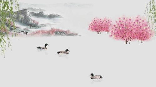 惠崇春江晚景的诗意