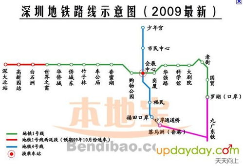 深圳地铁路线