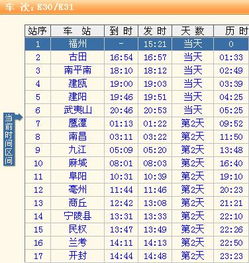 k30火车时刻表经停站，全国火车查询时刻表