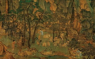 明皇幸蜀图描绘的是一个什么历史事件，明皇幸蜀图高清大图
