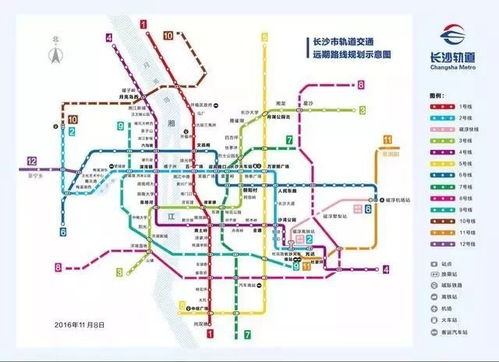长沙地铁旅游线路图，长沙地铁线路图查询