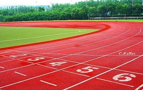 标准跑道一圈多少米