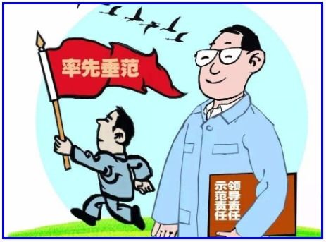 率先垂范是什么意思呢英语，率先垂范是成语吗