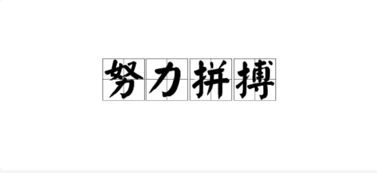 “奋斗”的近义词是什么?