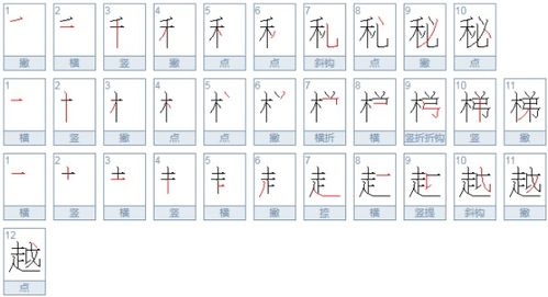 秘密的秘的笔顺