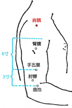 臂臑肩髃怎么读，肩髃的准确位置的作用和功效