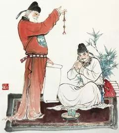金龟换酒处,却忆泪沾巾，金龟换酒的故事发生在哪两位诗人相遇的时候