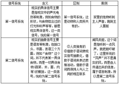 第二信号系统简介