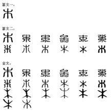 木的象形字演变过程，木的象形字怎么写图片