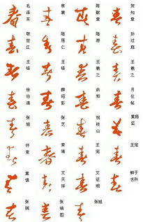 春字草书怎么写，春字草书书法图片