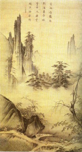 踏歌图作者，踏歌图皴法