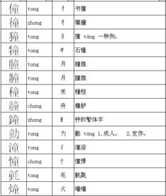 童的部首有什么，童的部首叫什么名字