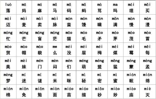 拼音xin的字有哪些