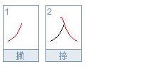 入的笔画顺序正确写法图，入的笔画名称