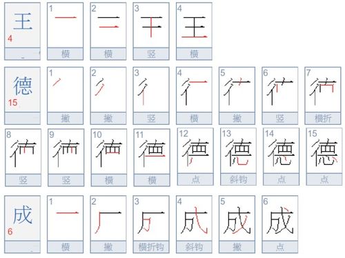 伴的笔顺，个的笔顺田字格写法