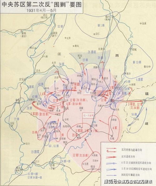 第二次反围剿地点是哪，第一次反围剿
