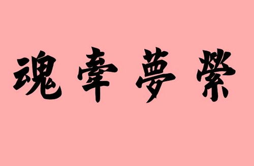 梦的四字四字成语