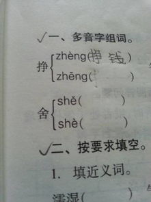 挣的读音和拼音，挣扎的读音