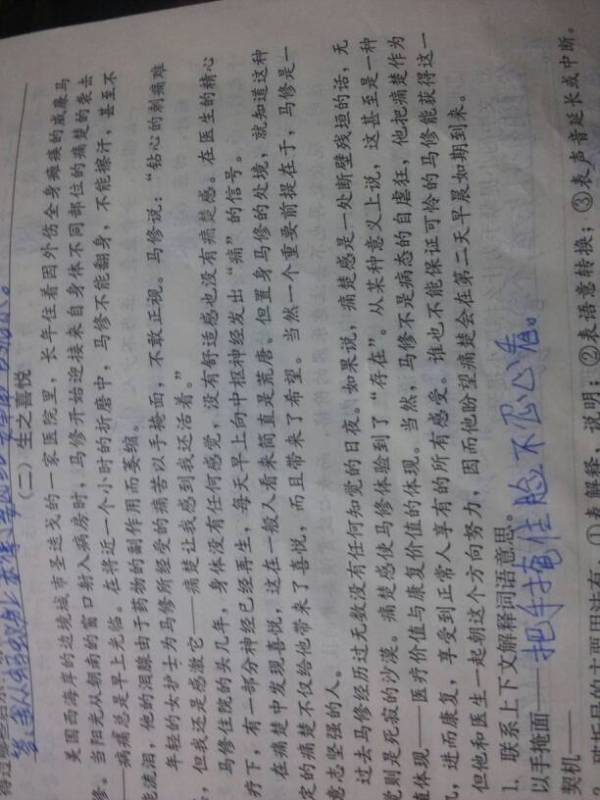以什么为契机的意思，生之喜悦契机的意思
