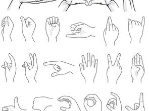 哑语基本手语，哑语我爱你的手势怎么做