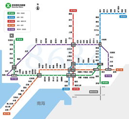 深圳地铁3号线路图和各站点名，深圳地铁3号线路图时间