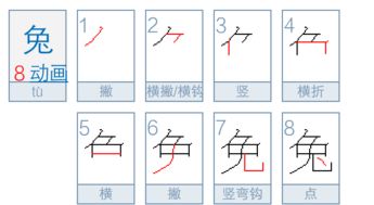 逸的笔画顺序，守株待兔的笔画