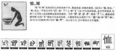 憎的意思和组词，休兹知恤的意思