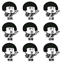 骂人的四字成语有那些?