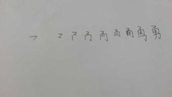 勇笔顺笔画顺序表，勇笔顺视频