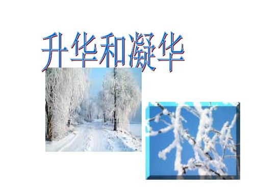 凝华是什么意思?