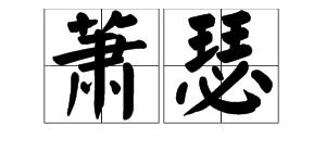萧瑟的拼音怎么读，瑟的拼音