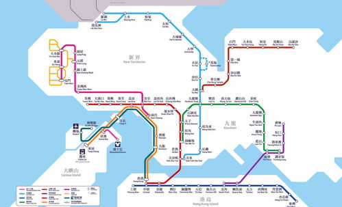 香港地铁线路图|最新香港地铁线路图
