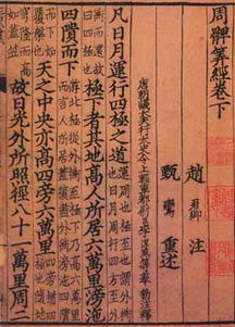 周髀算经怎么读,太阳视运动，周髀算经读书报告