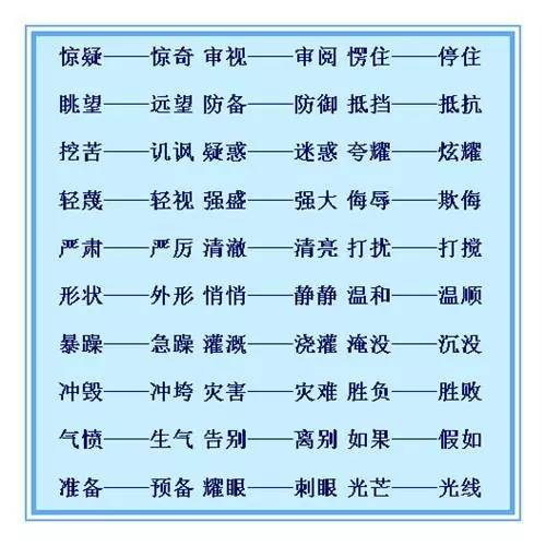 亮的反义词是啥