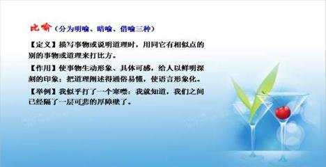 明喻、暗喻、借喻是什么意思??