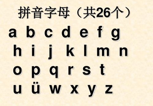 拼音字母排列顺序是什么?