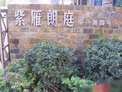 紫雁朗庭，紫薇花