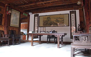 堂屋家具摆放效果图，堂屋神龛装修效果图