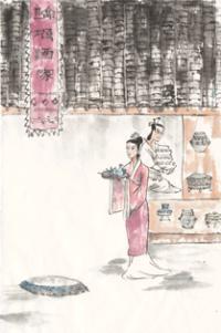 文君当垆怎么读，文君当垆发生在哪里