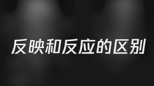 反应和反映是什么意思，向老师反应和反映