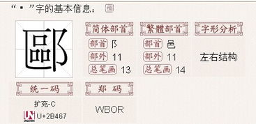 区字的偏旁是什么部首?